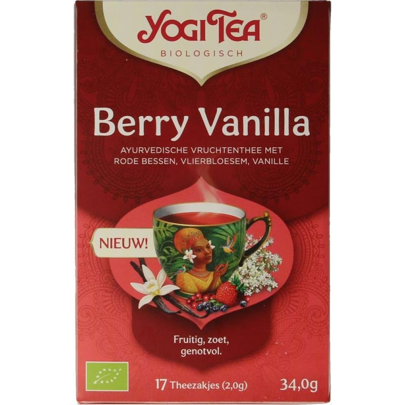 Yogi Tea Berry Vanilla Thee 17ST