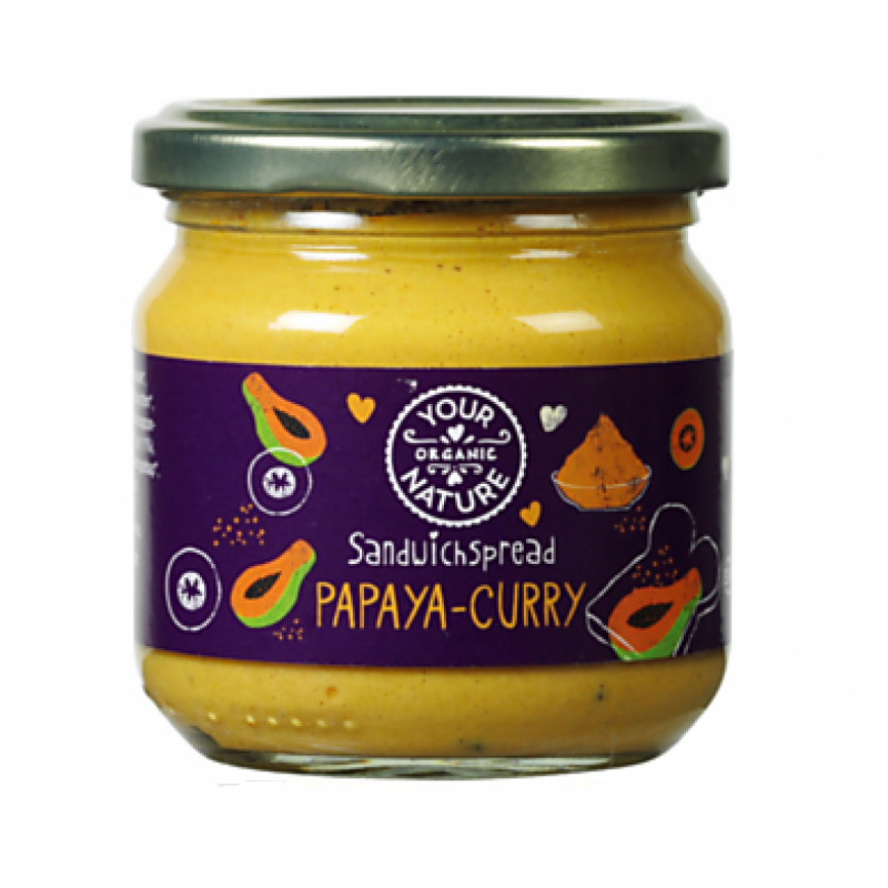sandwichspread papaya curry  (eco)